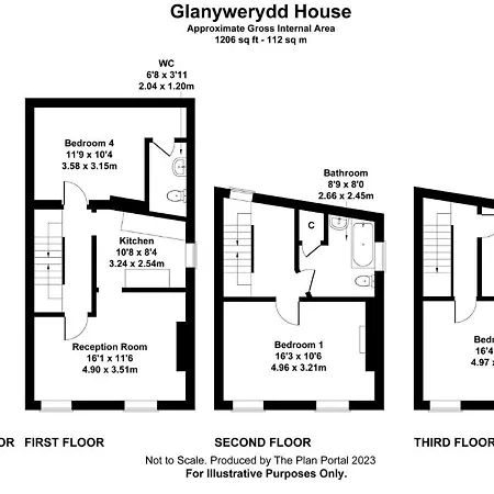 Luxury 4 Bedroom Seaside Apartment - Glan Y Werydd House Barmouth Extérieur photo